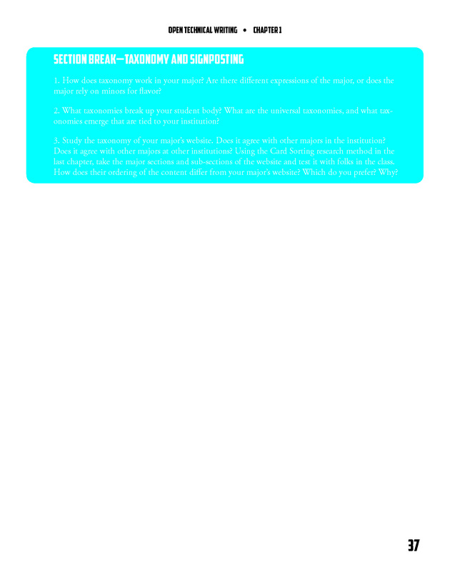 Open Technical Writing - New Page